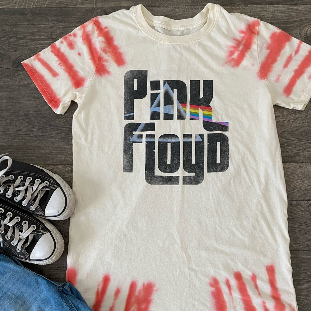 Pink Floyd tie dye t-shirt
